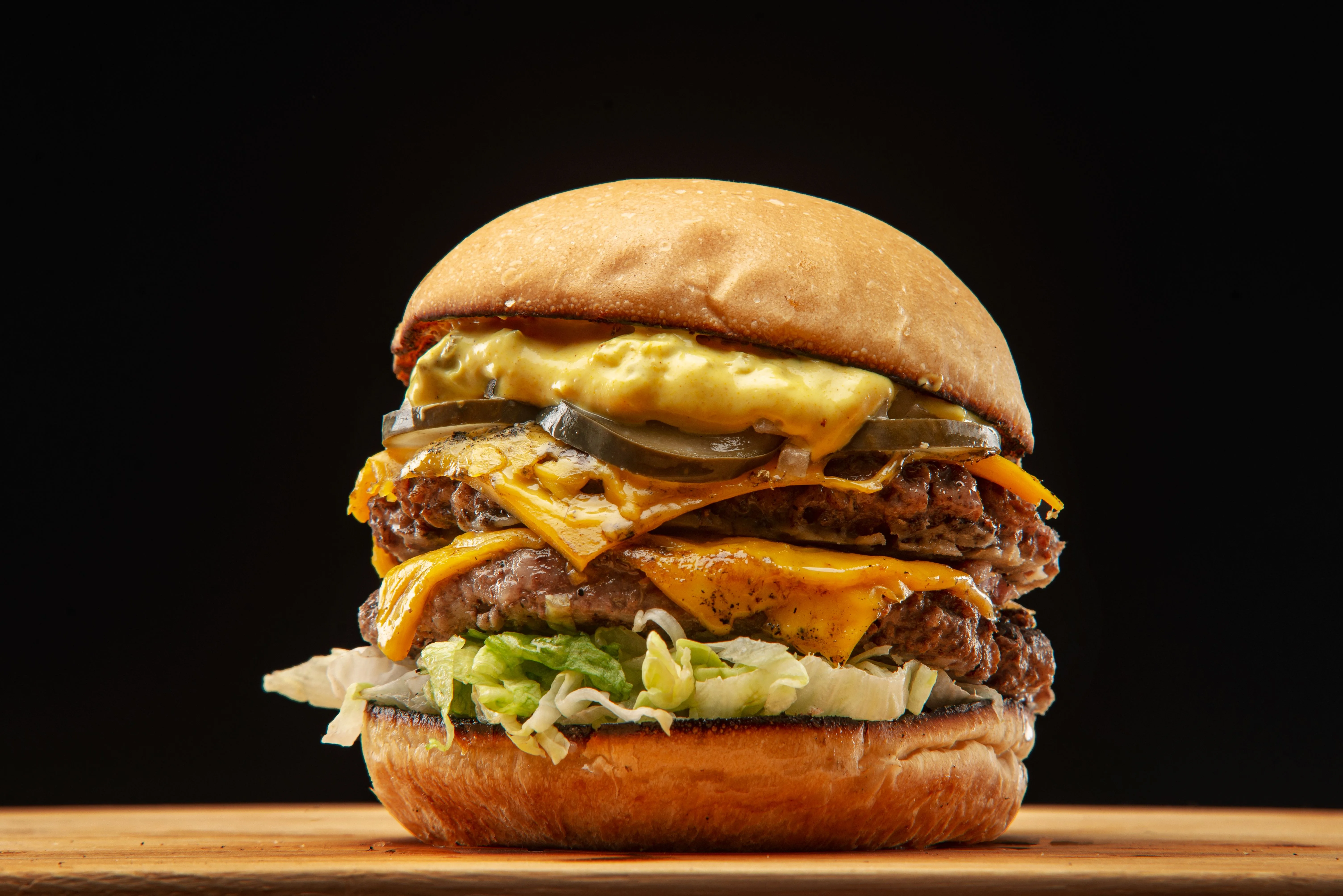 American Double Cheese Burger